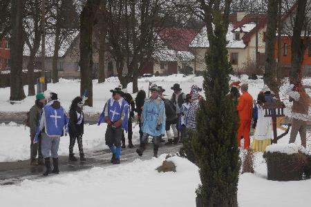 Masopustní průvod 2015